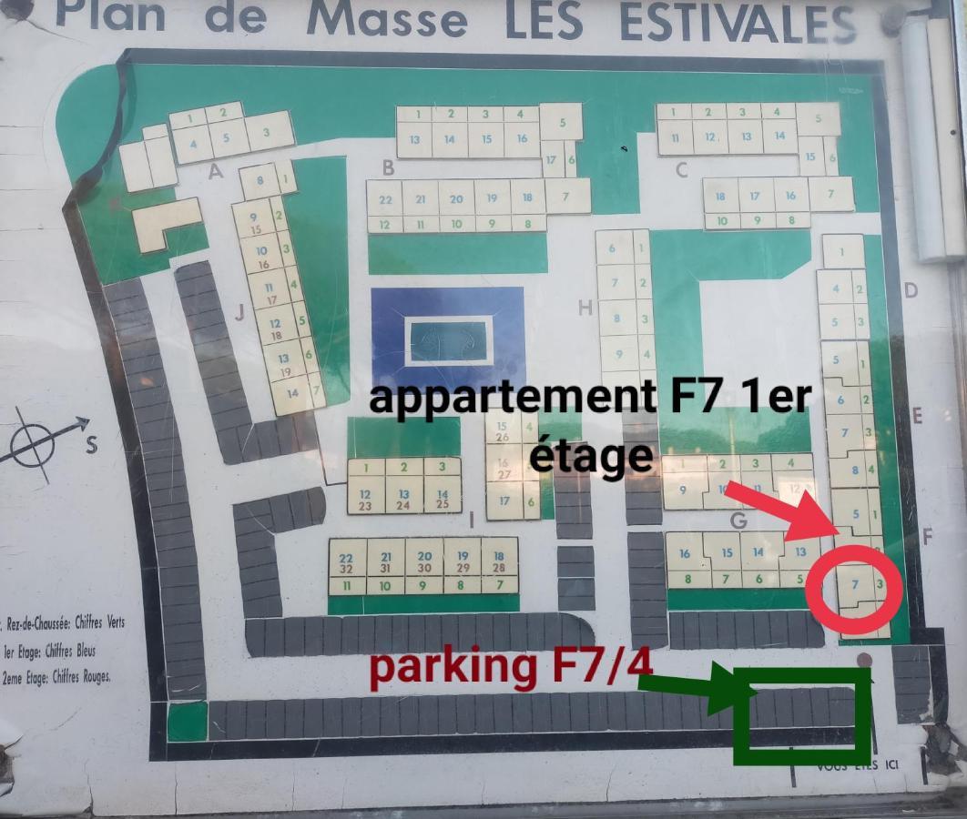 Residence Les Estivales Agde Eksteriør bilde